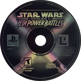 Star Wars: Episode I: Jedi Power Battles - Disc Image