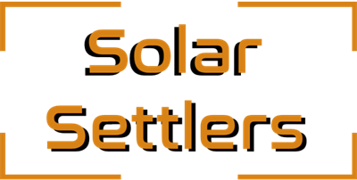 Solar Settlers - Clear Logo Image