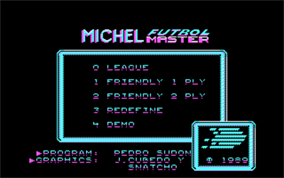 Michel Futbol Master + Super Skills - Screenshot - Game Title Image