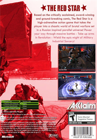 The Red Star - Box - Back Image