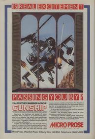 Gunship - Advertisement Flyer - Front Image