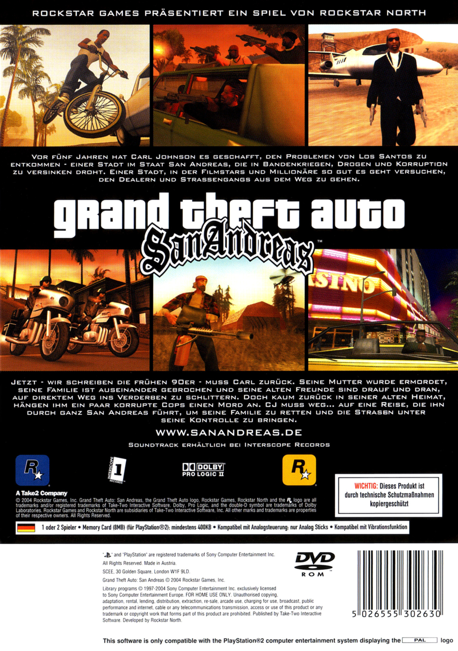 Grand Theft Auto: San Andreas Images - LaunchBox Games Database