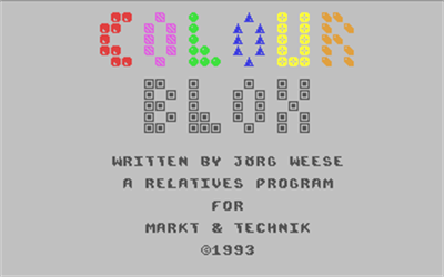 Colour Blox - Screenshot - Game Title Image