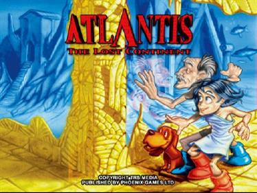 Atlantis: The Lost Continent - Screenshot - Game Title Image