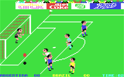 World Cup Soccer (Arcade/ShareData) - Screenshot - Gameplay Image