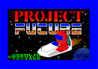 Project Future  - Screenshot - Game Title Image