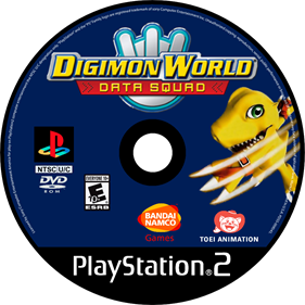 Digimon World: Data Squad - Fanart - Disc Image