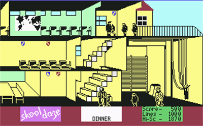 Skool Daze - Screenshot - Gameplay Image