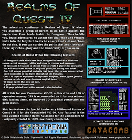 Realms of Quest IV - Box - Back Image