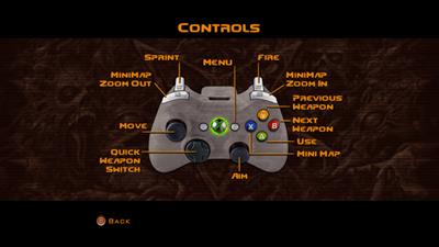 DOOM II - Arcade - Controls Information Image