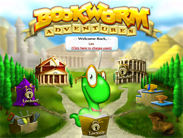 Bookworm Adventures - Screenshot - Game Title Image