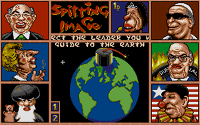Spitting Image: The Computer Game - Screenshot - Game Select Image