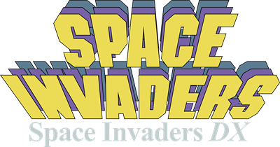 Space Invaders DX - Clear Logo Image