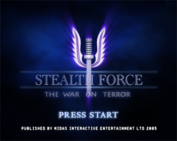 Stealth Force: The War on Terror - Screenshot - Game Title Image