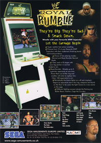 WWF Royal Rumble - Advertisement Flyer - Front Image