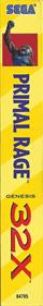 Primal Rage - Box - Spine Image