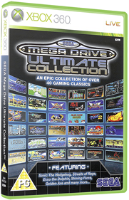 Sonic's Ultimate Genesis Collection - Box - 3D Image