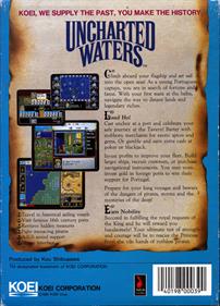 Uncharted Waters - Box - Back Image