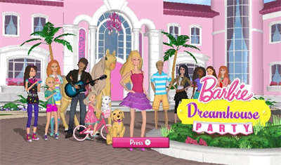 Barbie Dreamhouse Party - Screenshot - Game Title Image