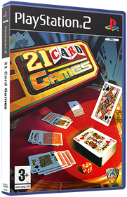 21 Card Games - Box - 3D Image