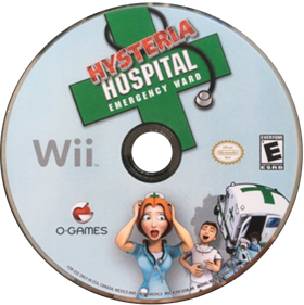 Hysteria Hospital: Emergency Ward - Disc Image