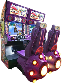 Wacky Races - Arcade - Cabinet Image