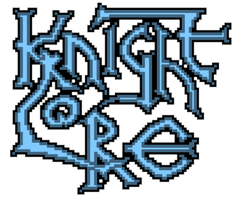 Knight Lore - Clear Logo Image
