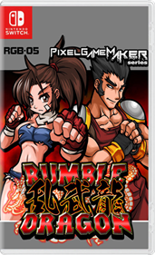 Pixel Game Maker Series: Rumble Dragon - Fanart - Box - Front Image