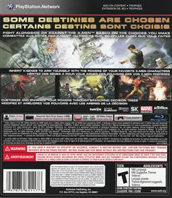 X-Men: Destiny - Box - Back Image