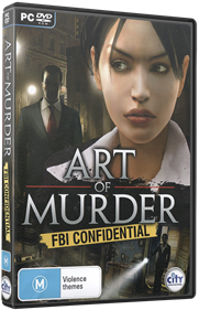 Art of Murder: FBI Confidential - Box - 3D Image