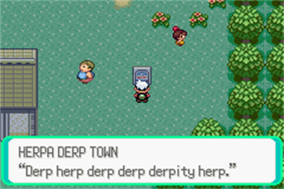 Pokémon Derp Emerald - Screenshot - Gameplay Image