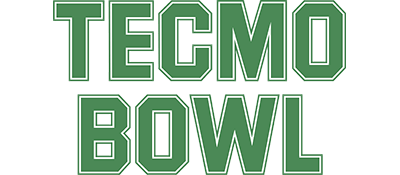 Tecmo Bowl - Clear Logo Image