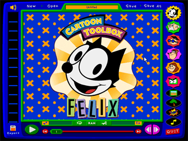 Felix the Cat's Cartoon Toolbox - Screenshot - Game Title Image