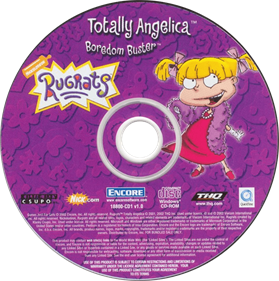 Rugrats Totally Angelica Boredom Buster - Disc Image