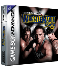 WWE Road to WrestleMania X8 - Box - 3D Image