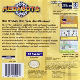 Medabots: Metabee - Box - Back Image