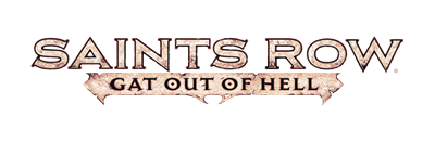 Saints Row: Gat out of Hell - Clear Logo