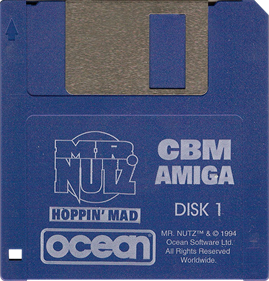 Mr. Nutz: Hoppin' Mad - Disc Image