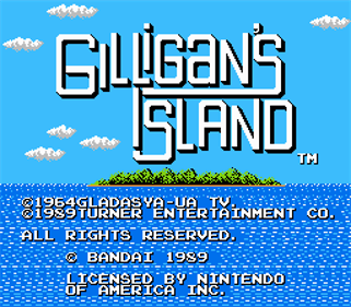 The Adventures of Gilligan's Island - Screenshot - Game Title Image