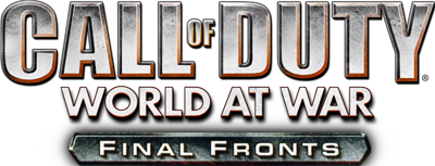 Call of Duty: World at War: Final Fronts - Clear Logo Image