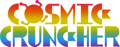 Cosmic Cruncher - Clear Logo Image