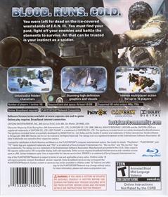 Lost Planet: Extreme Condition - Box - Back Image