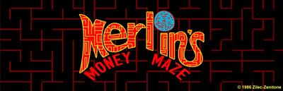 Merlin's Money Maze - Arcade - Marquee Image