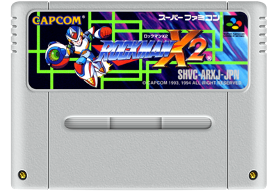 Mega Man X2 - Fanart - Cart - Front Image