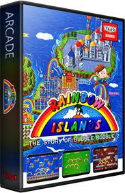 Rainbow Islands Extra - Box - 3D Image
