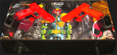 Judge Dredd - Arcade - Control Panel Image