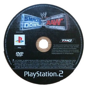 WWE SmackDown! vs. Raw - Disc Image