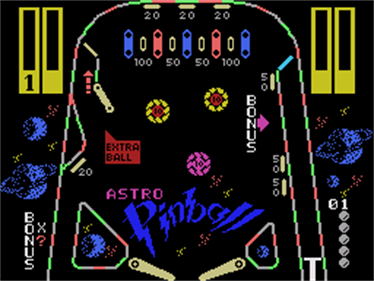 Astro Pinball - Screenshot - Game Title Image