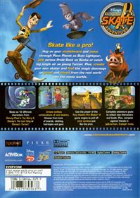 Disney's Extreme Skate Adventure - Box - Back Image