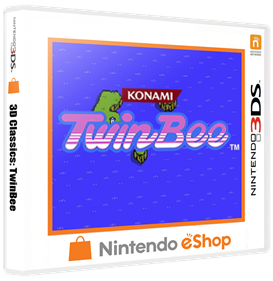 3D Classics: Twinbee - Box - 3D Image